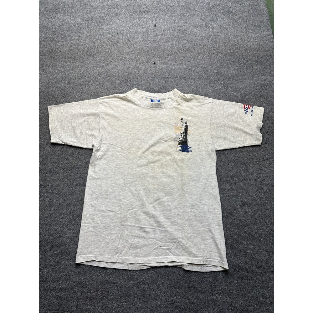 vintage‎ rare 1994 umbro world t shirt size large single stitch